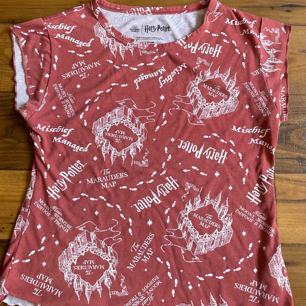 Harry Potter Marauders Map shirt